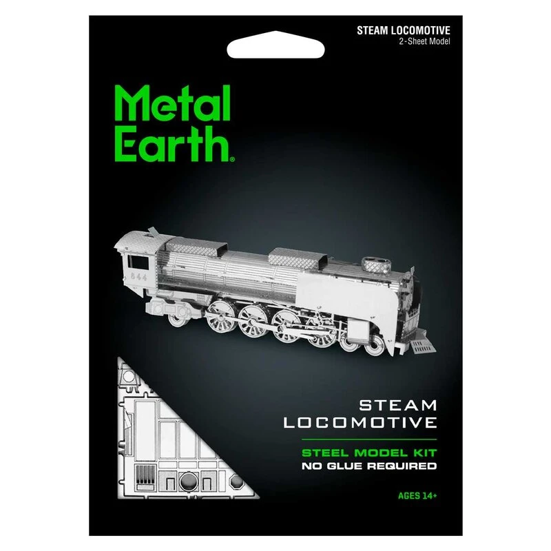 Metal Earth Maquette Train Véhicules: LOCOMOTIVE à VAPEUR 3 Metal Earth Maquette Train Véhicules: LOCOMOTIVE à VAPEUR – Image 3