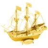 Metal Earth Maquette Métal GOLDEN HIND En Or