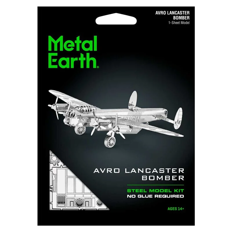 Metal Earth Maquette Avion Aviation: BOMBARDIER LANCASTER 3 Metal Earth Maquette Avion Aviation: BOMBARDIER LANCASTER – Image 3