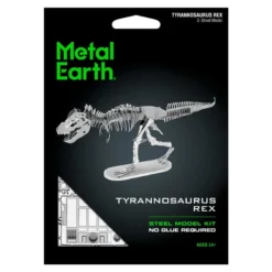 Metal Earth Maquette Dinosaure Dinosaures: TYRANNOSAURE REX SQUELETTE -Modèles Jouets Magasin metal earth 5061099 dinosaures tyrannosaure rex squelette 2