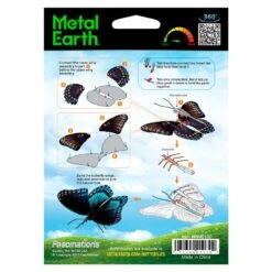 Metal Earth Maquette Métal Papillon Red Spotted Purple 5 Metal Earth Maquette Métal Papillon Red Spotted Purple -Modèles Jouets Magasin metal earth 5061130 papillon red spotted purple 2