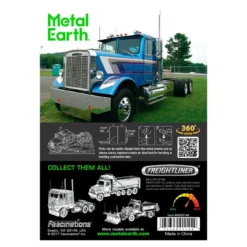 Metal Earth Maquette Métal Long Nose Truck -Modèles Jouets Magasin metal earth 5061144 long nose truck 2