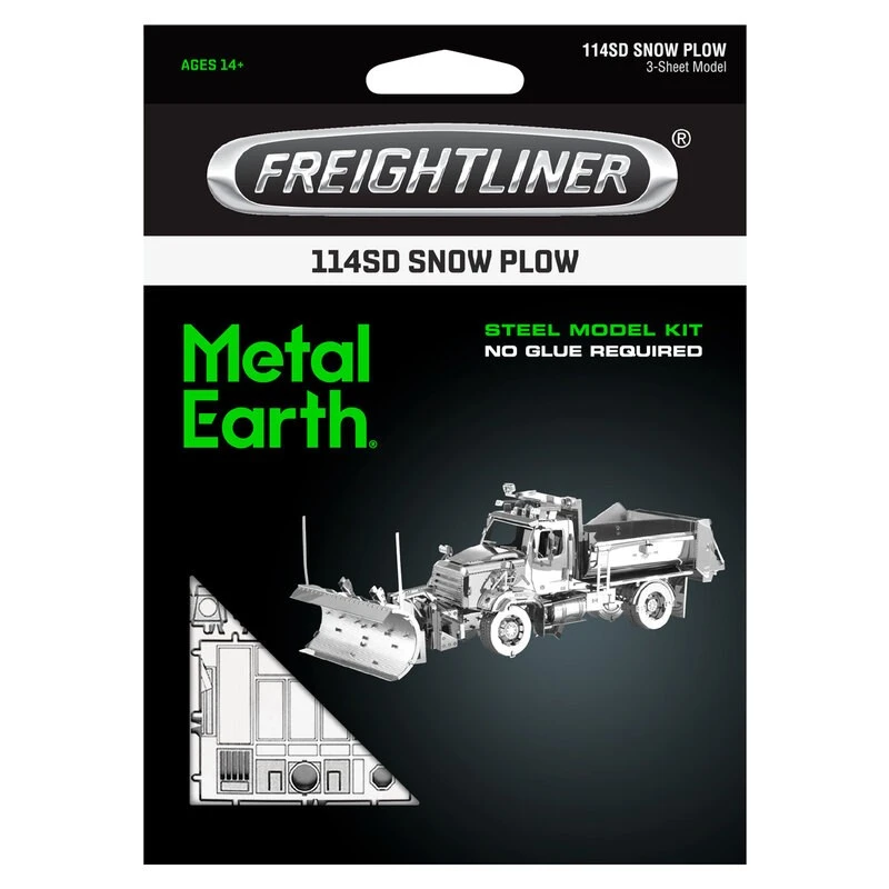 Metal Earth Maquette Métal Snow Plow Truck 2 Metal Earth Maquette Métal Snow Plow Truck – Image 2