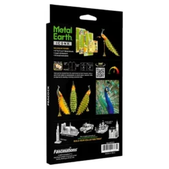 Metal Earth Maquette Métal Iconx - Paon -Modèles Jouets Magasin metal earth 5061319 iconx paon 2