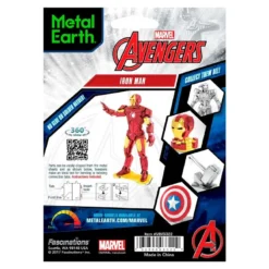 Metal Earth Maquette Métal Avengers/iron Man -Modèles Jouets Magasin metal earth 5061322 avengers iron man 3