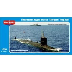 Maquette Bateau U.S. Nuclear-powered Submarine Sturgeon Class, Long Hull