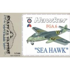 Maquette Avion Hawker 'Sea Hawk' FGA.6