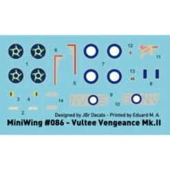 Maquette Avion Vultee Mk.II Vengeance (Australie/Brésil) -Modèles Jouets Magasin miniwings mini086 vultee mk ii vengeance australie bresil 2