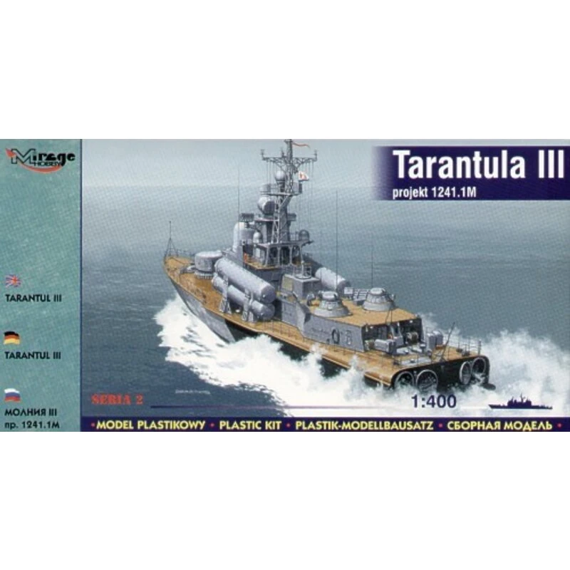 Mirage Maquette Bateau Corvette Taratul III 1241 1 Mirage Maquette Bateau Corvette Taratul III 1241