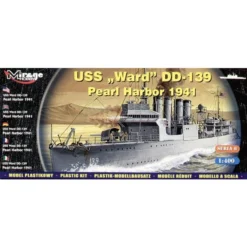Mirage Maquette Bateau USS Ward DD-139 Pearl Harbor 1941