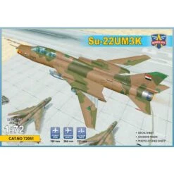 Formateur Avancé à Deux Places Sukhoi Su-22UM3K (version D'exportation) Le Kit Comprend: & Bullet; 221 Pièces; & Bullet;Feuille