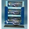 New Ray Miniature Police EC145 Helicopter Mini Metal (x12 Piec