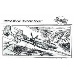 Maquette Avion Vultee XP-54 Swoose Goose