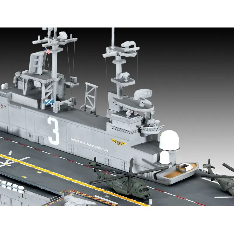 Revell Maquette Bateau Model Set Assault Carrier Uss Wasp Class 5 Revell Maquette Bateau Model Set Assault Carrier Uss Wasp Class – Image 5