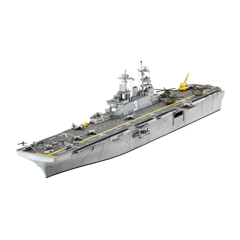 Revell Maquette Bateau Model Set Assault Carrier Uss Wasp Class 6 Revell Maquette Bateau Model Set Assault Carrier Uss Wasp Class – Image 6