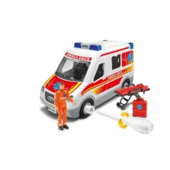 Revell Maquette Ambulance Avec Figurine -Modèles Jouets Magasin revell rv00824 ambulance avec figurine 5