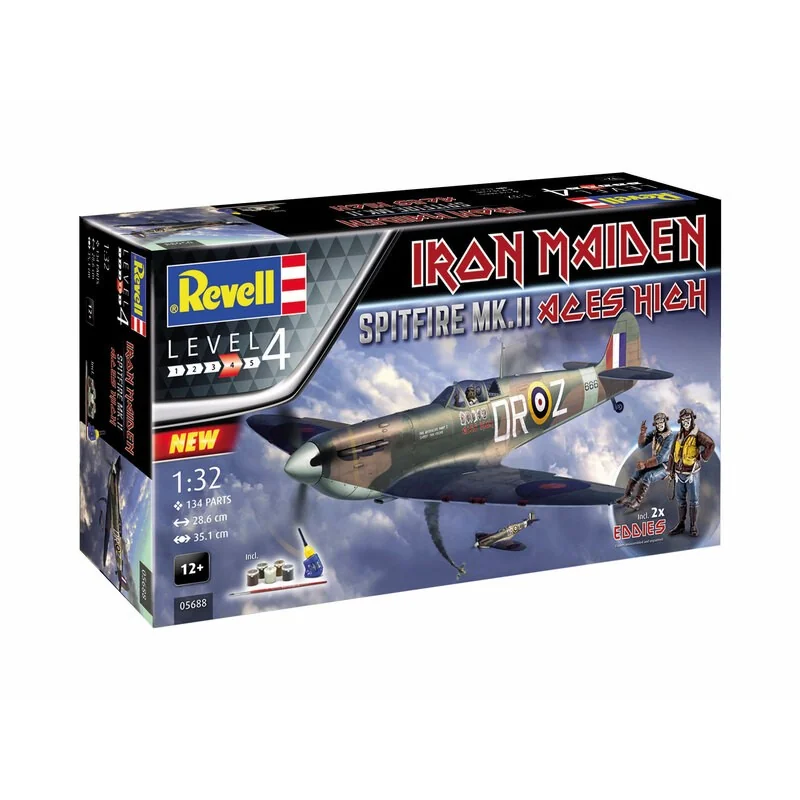 Revell Maquette Avion Spitfire Mk.V Iron Maiden 11 Revell Maquette Avion Spitfire Mk.V Iron Maiden – Image 11