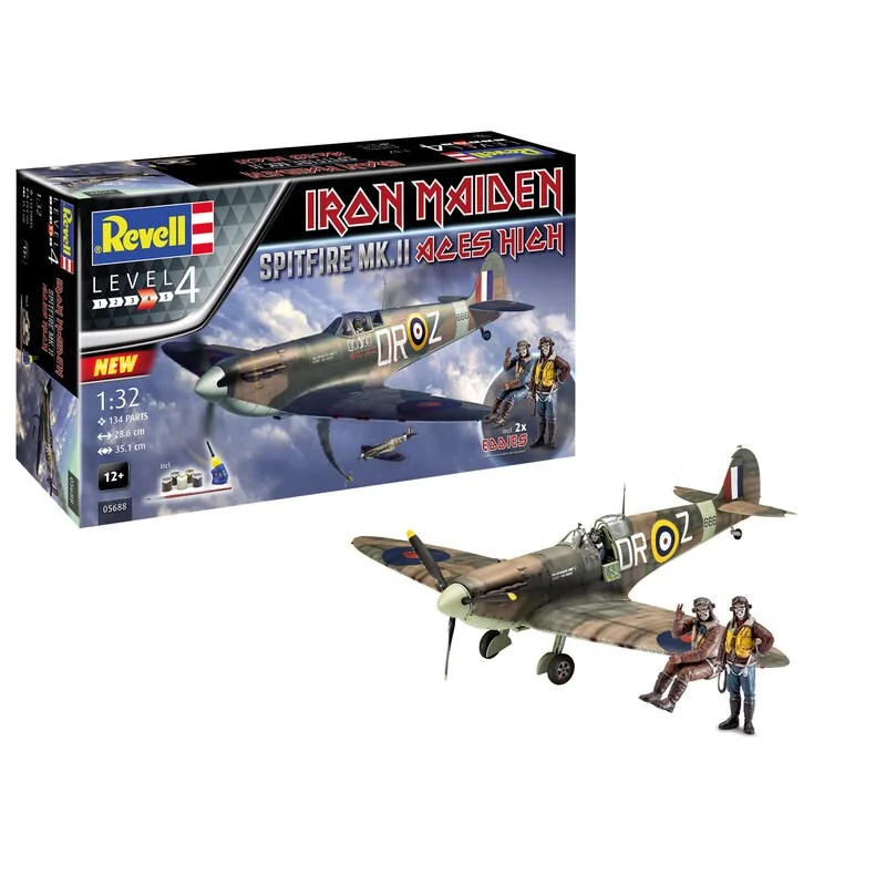 Revell Maquette Avion Spitfire Mk.V Iron Maiden 1 Revell Maquette Avion Spitfire Mk.V Iron Maiden