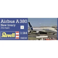 Revell Maquette Avion Airbus A380 Nouvelle Livrée 'le Premier Vol' -Modèles Jouets Magasin revell rv4218 airbus a380 nouvelle livree le premier vol 1 9