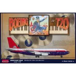 Roden Maquette Avion Boeing 720 Starship 1 Elton John Tour 1974