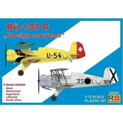 Bucker Bu-133C 'Foreign Services' Product Code: 922235 Decal Variants1. Bü-133C, Legion Condor, Tablada, Spain 19362. Bü-133C, S