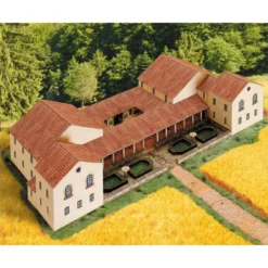 Maquette Carton Domaine Romain