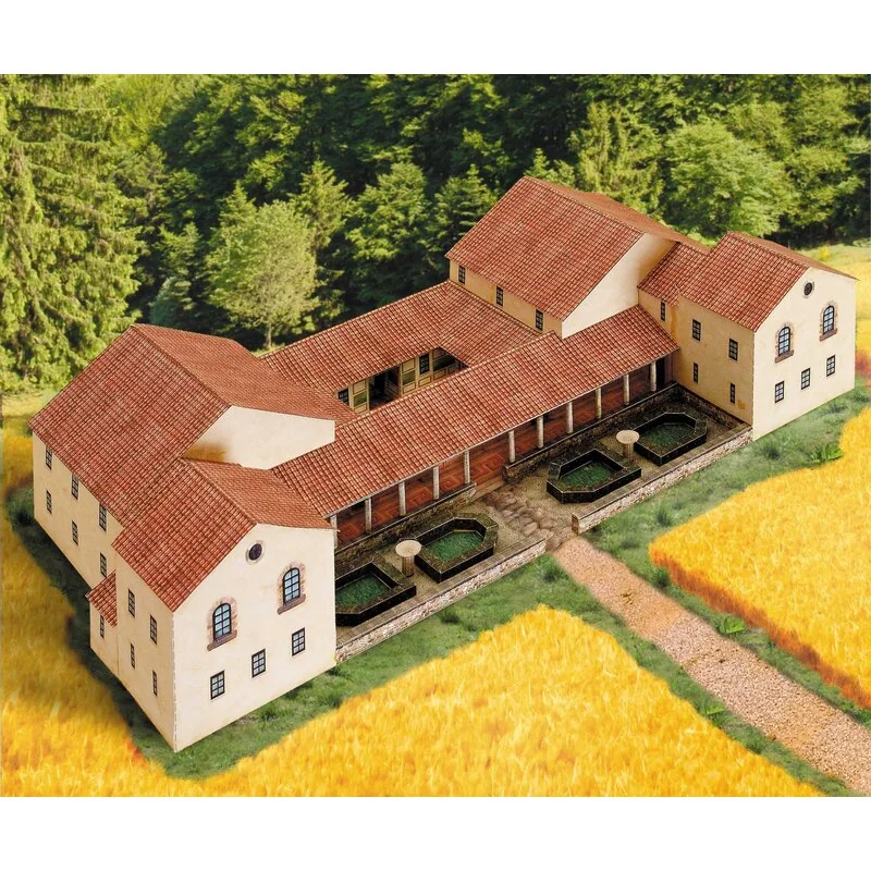 Maquette Carton Domaine Romain 1 Maquette Carton Domaine Romain