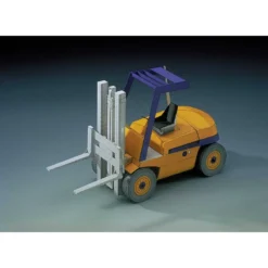 Maquette Carton Chariot élévateur à Fourche