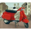 Maquette Carton Vespa PK 50