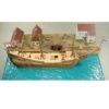 Maquette Bateau QUAI AMSTERDAM 1627 échelle 1/96