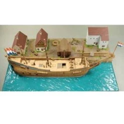 Maquette Bateau QUAI AMSTERDAM 1627 échelle 1/96