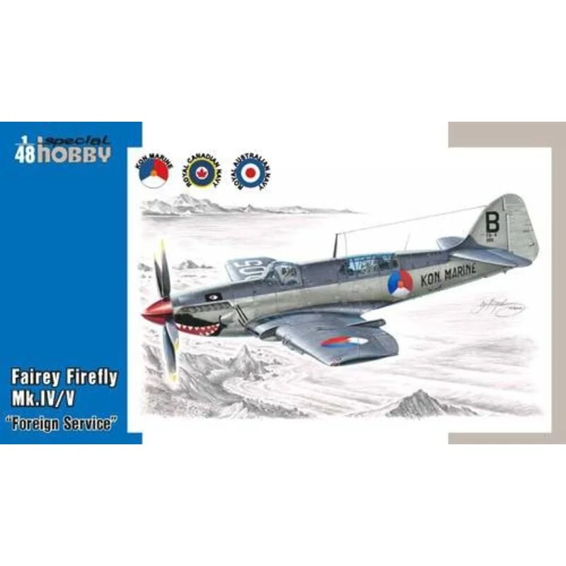 Maquette Avion Fairey Firefly Mk.IV/V 1 Maquette Avion Fairey Firefly Mk.IV/V