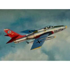 Republic RF-84F Thunderflash 4 Markings; USAF, France, Luftwaffe And NorwayKits Contains Plastic And Resin Arts .