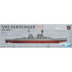 Takom Maquette Bateau SMS Derfflinger 1917(Full Hull) Avec Canons En Métal 8pcs
