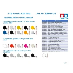 Tamiya Maquette Yamaha YZF-R1M -Modèles Jouets Magasin tamiya 14133 yamaha yzf r1m 11