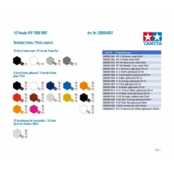 Tamiya Maquette Honda VFR 750R (RC30) -Modèles Jouets Magasin tamiya ta14057 honda vfr 750r rc30 3