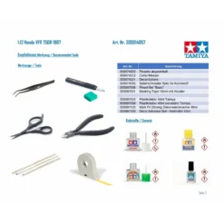 Tamiya Maquette Honda VFR 750R (RC30) -Modèles Jouets Magasin tamiya ta14057 honda vfr 750r rc30 4