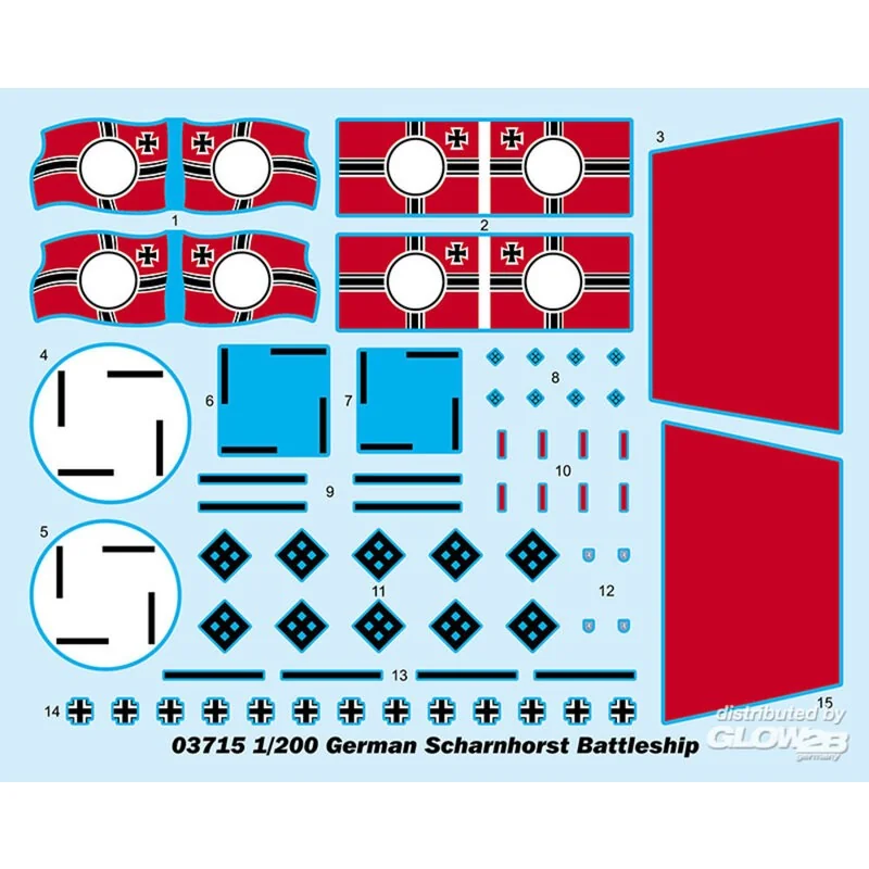 Trumpeter Maquette Bateau Cuirassé Allemand Scharnhorst 3 Trumpeter Maquette Bateau Cuirassé Allemand Scharnhorst – Image 3