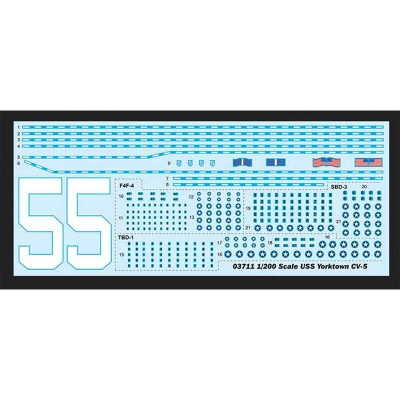 Trumpeter Maquette Bateau Us Navy Yorktown Cv-5 4 Trumpeter Maquette Bateau Us Navy Yorktown Cv-5 – Image 4