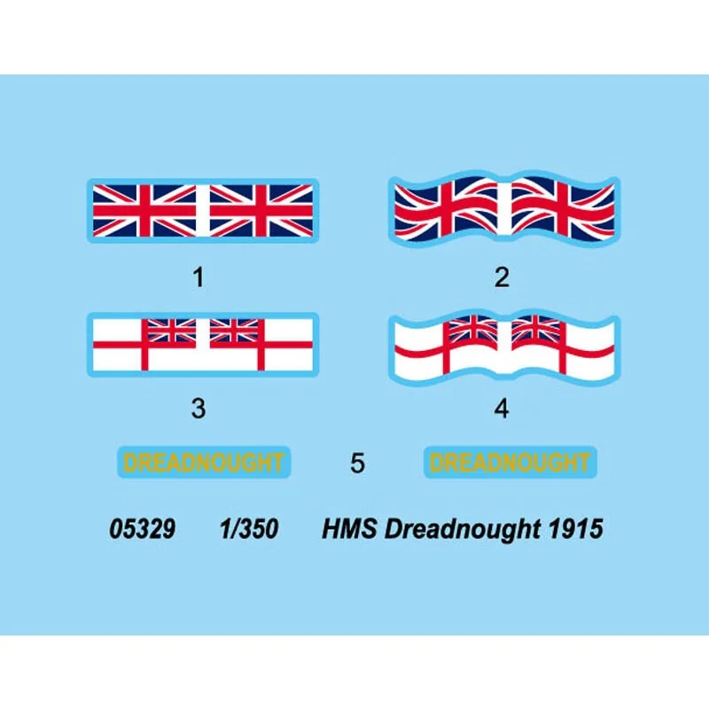 Trumpeter Maquette Bateau Hms Dreadnought 1915 3 Trumpeter Maquette Bateau Hms Dreadnought 1915 – Image 3