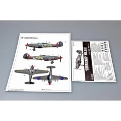 Trumpeter Maquette Avion Hawker Hurricane Mk.IIC -Modèles Jouets Magasin trumpeter tu02415 hawker hurricane mk iic 1 3