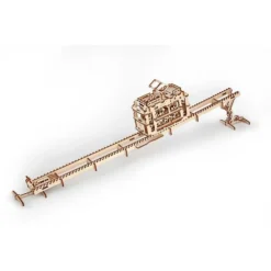 UGEARS Maquette Train Tram Sur Les Rails -Modèles Jouets Magasin ugears 8412019 tram sur les rails 9