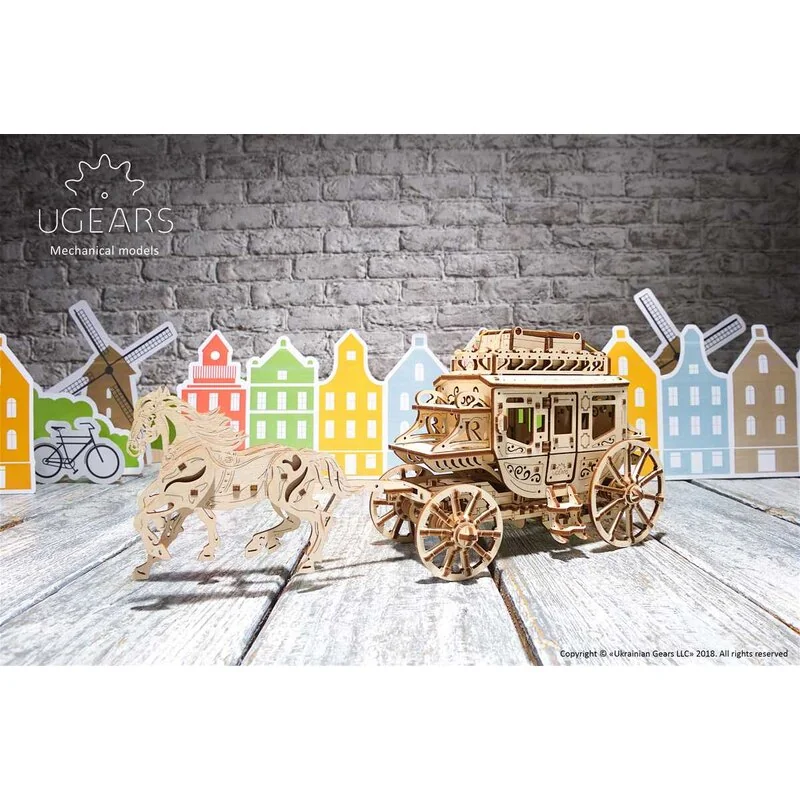 UGEARS Maquette Diligence 14 UGEARS Maquette Diligence – Image 14