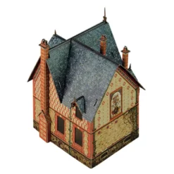 Maquette Carton Villa Chateau