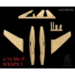 Maquette Avion Messerschmitt P. Wespe I Projet De Chasseur à Réaction Allemand. -Modèles Jouets Magasin unicraft uni72153 messerschmitt p wespe i projet de chasseur a reacti 2
