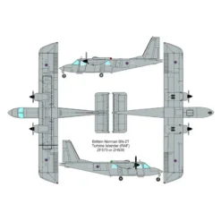 Maquette Avion Insulaire à Turbine Britten-Norman BN-2T (RAF) -Modèles Jouets Magasin valom val48012 insulaire a turbine britten norman bn 2t raf 2