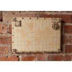 WOODEN CITY Maquette Carte Du Monde Expédition Série De Point -Modèles Jouets Magasin wooden city wm507 carte du monde expedition serie de point 5