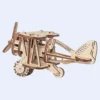 WOODEN CITY Maquette Avion Biplan