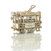 WOODEN CITY Maquette Tramway De Ville Avec Rails