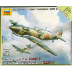 Zvezda Maquette Avion LaGG-3 Avec Socle De Présentation